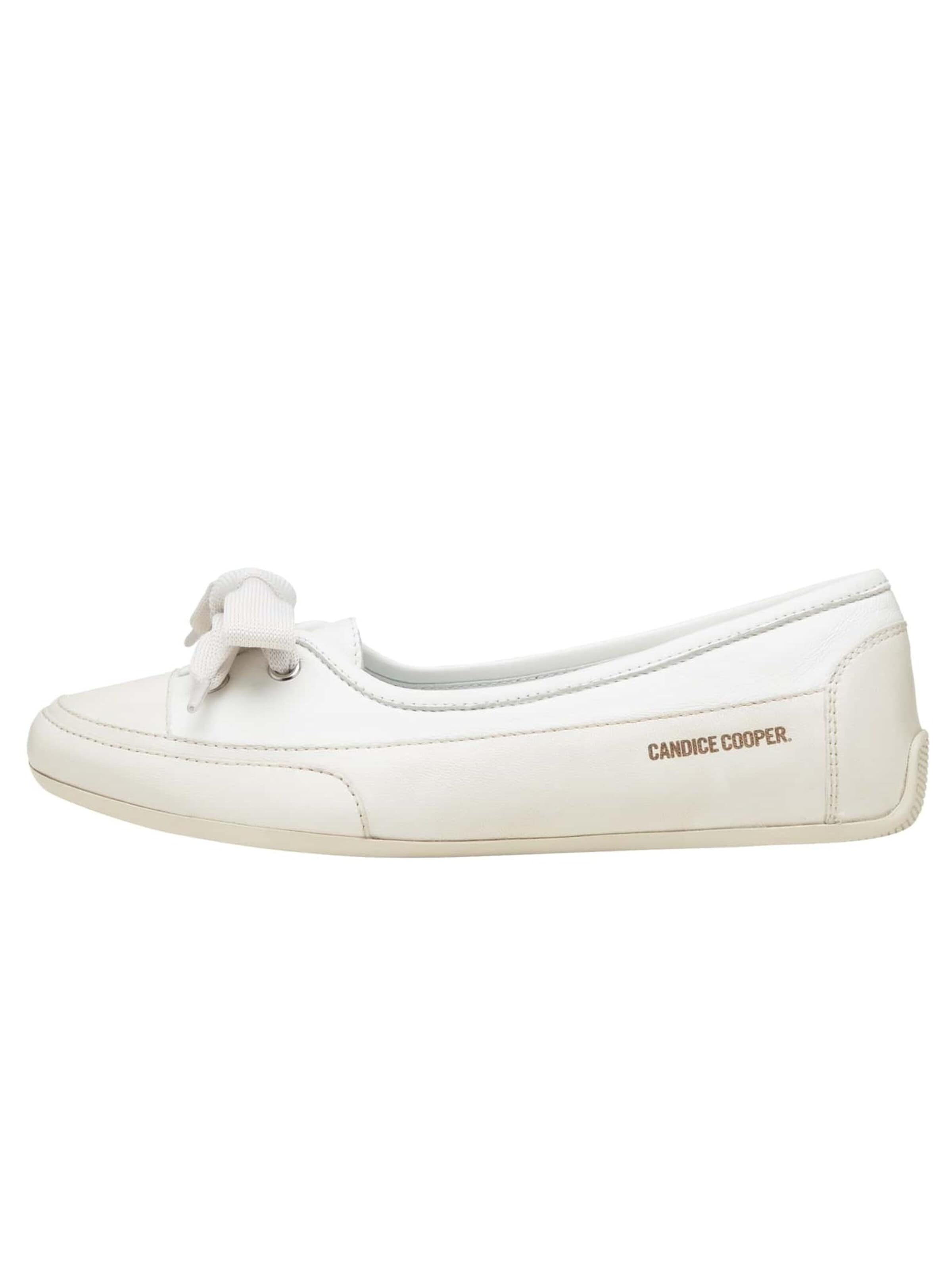 Ballerines 'CANDY BOW' Candice Cooper en blanc : devant