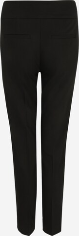 COMMA Regular Trousers with creases in Black