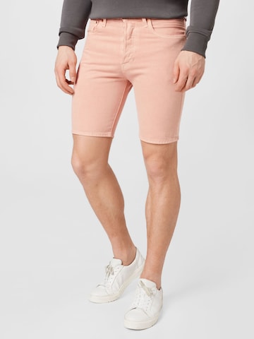 LEVI'S ® Regular Shorts '501' in Pink: predná strana