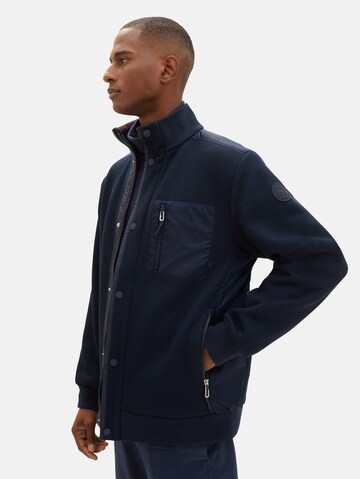 TOM TAILOR Strickjacke in Blau