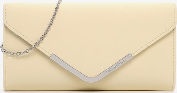Tamaris Clutch in Yellow: front