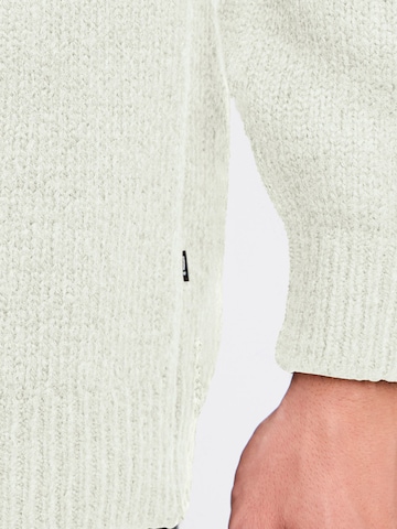!Solid Knit cardigan 'Hamed' in White