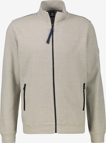 LERROS Sweatjacke in Weiß: Vorderseite