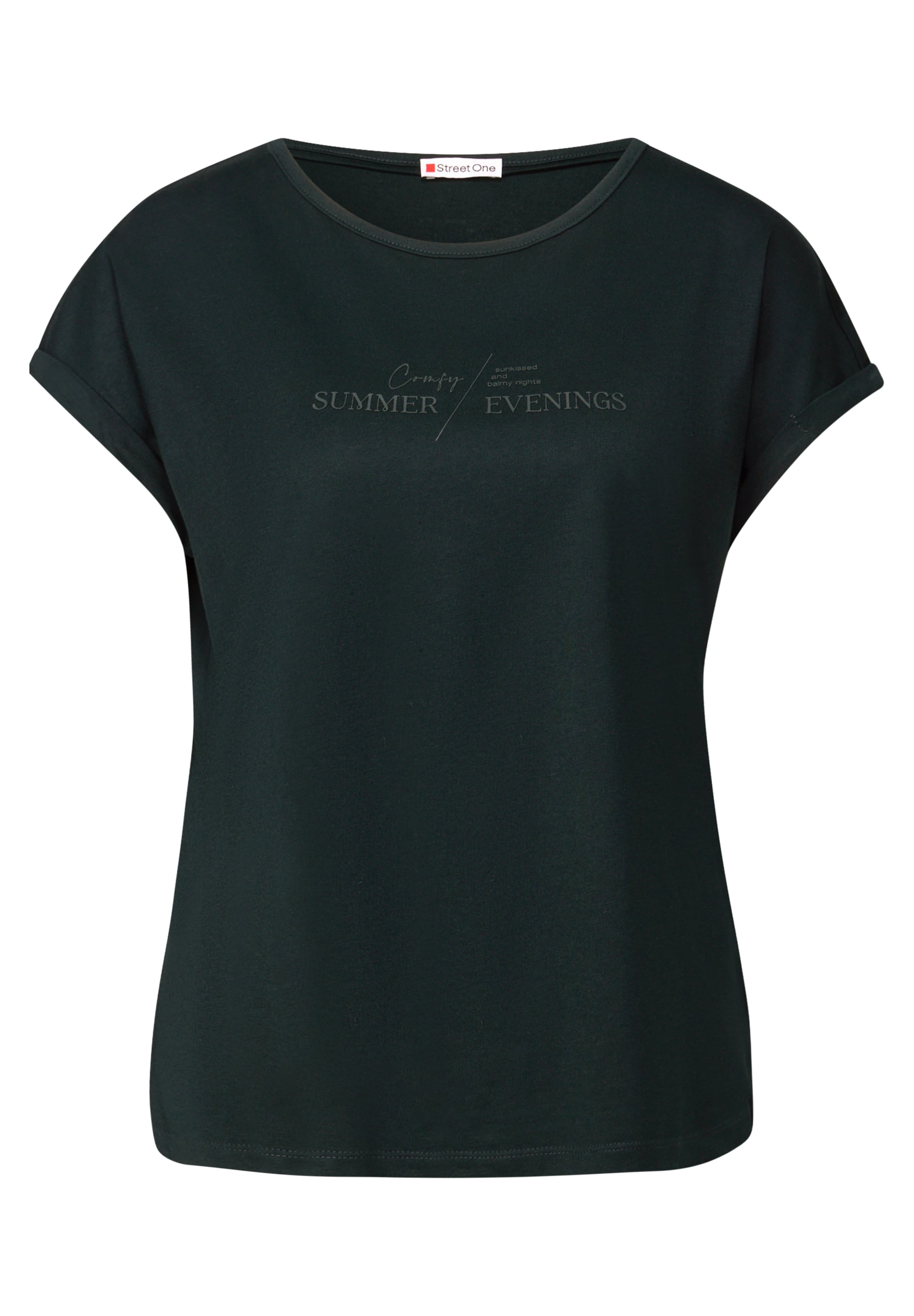 STREET ONE Shirt in Green: front
