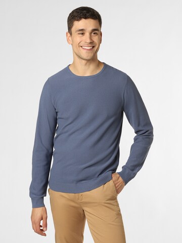 Finshley & Harding Sweater in Blue: front