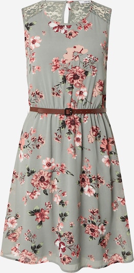 Rochie 'Elira' pe 34 ABOUT YOU pe verde pastel / verde închis / roz / roșu, Vizualizare produs