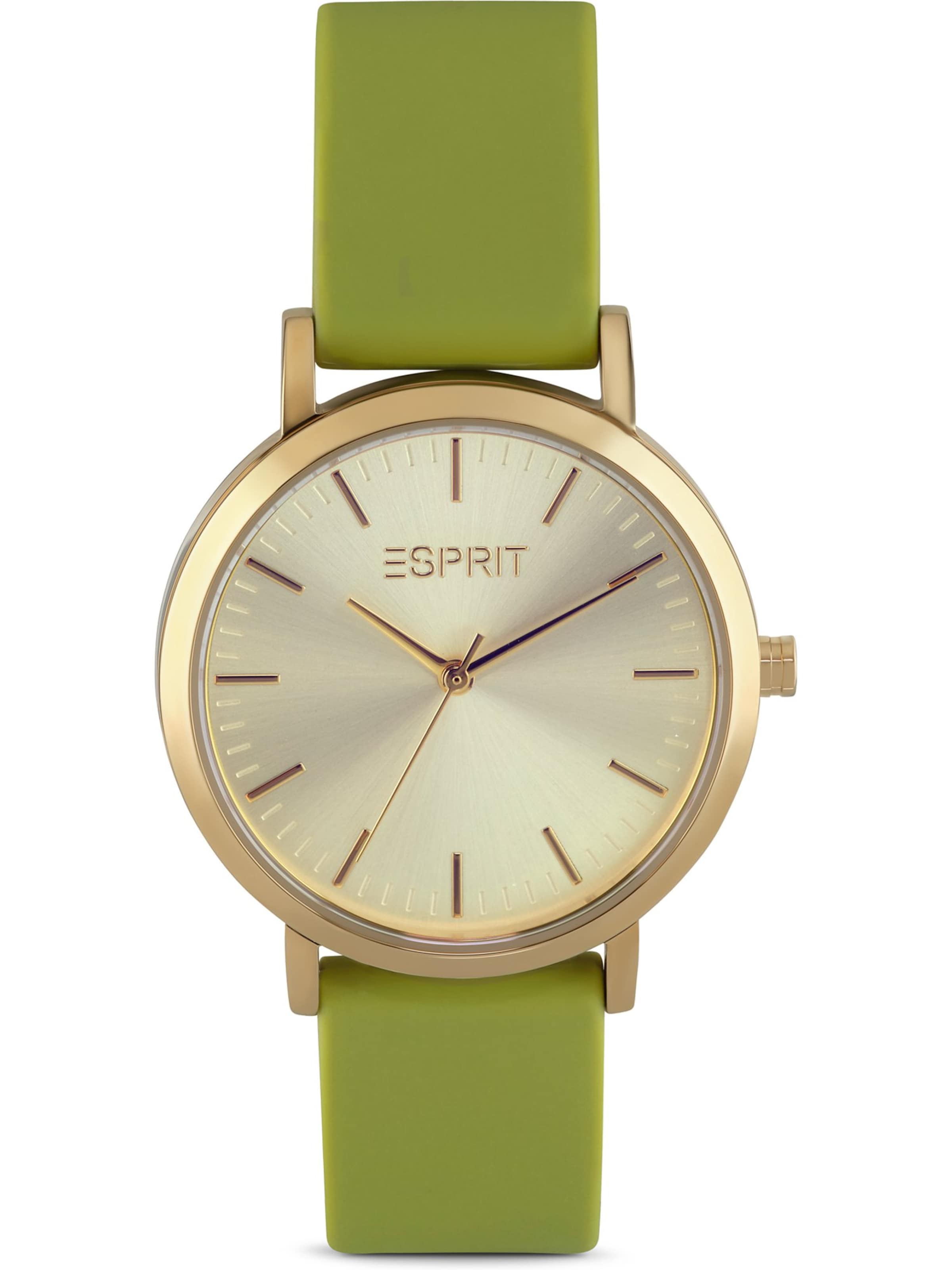 ESPRIT Analog watch in Green: front