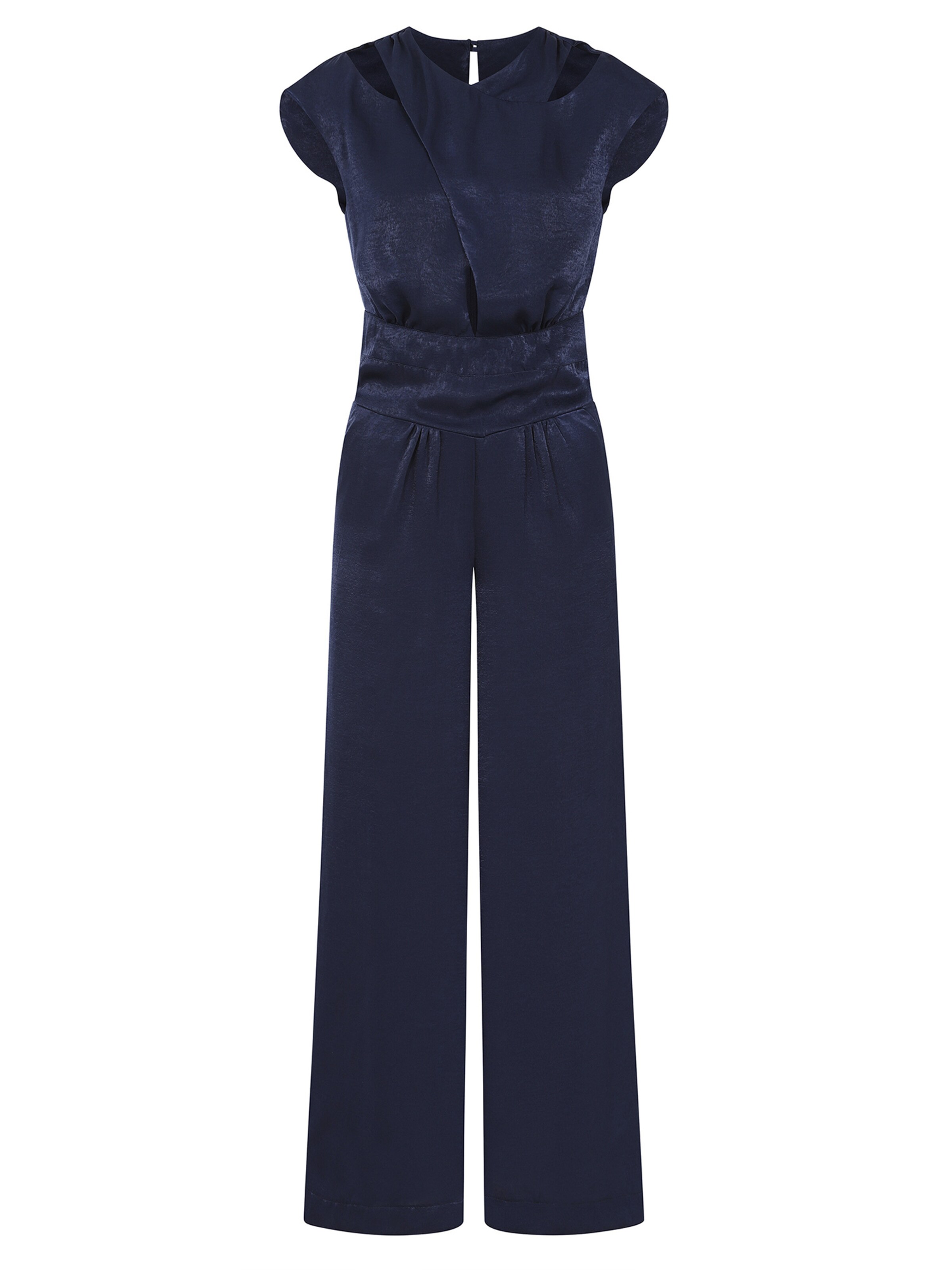 HotSquash Jumpsuit in Blauw: voorkant
