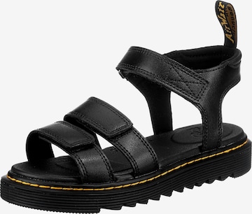 Dr. Martens Sandals & Slippers in Black: front