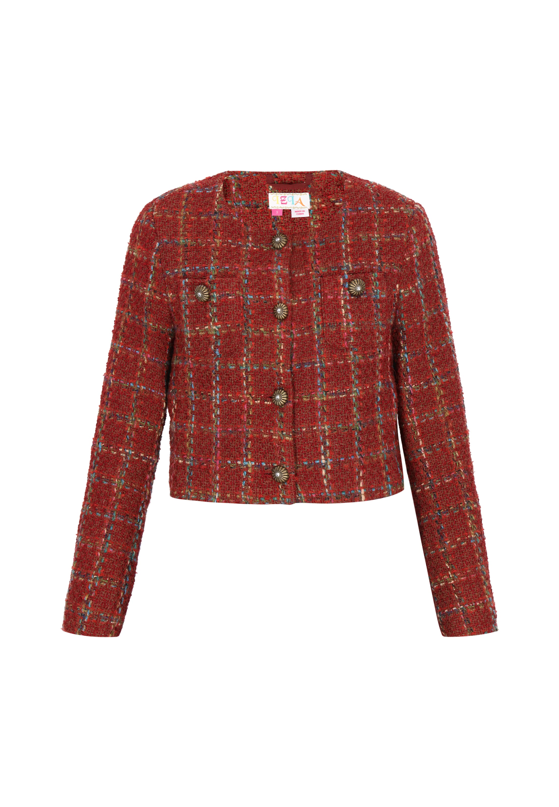 IZIA - Blazer en naranja: frente