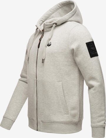 STONE HARBOUR Sweatjacke 'Billy Joy' in Grau