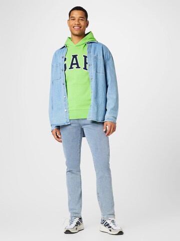 GAP Regular fit Sweatshirt in Groen