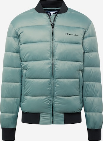 Champion Authentic Athletic Apparel Between-Season Jacket in Green: front