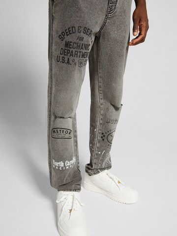 Bershka Regular Jeans in Zwart