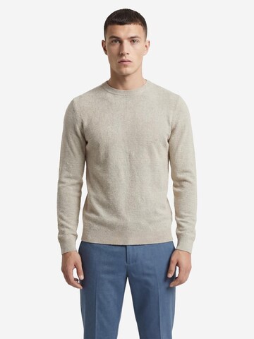JACK & JONES Pullover 'Bluriley'‌‌‌‌‌‌‌ in Braun: Vorderseite