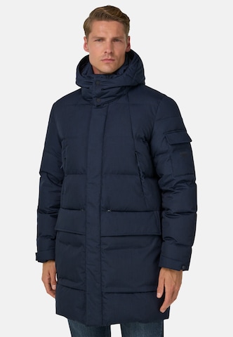 Parka d’hiver 'B Tech' Boggi Milano en bleu : devant