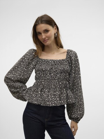 VERO MODA Top 'MACHA' in Zwart