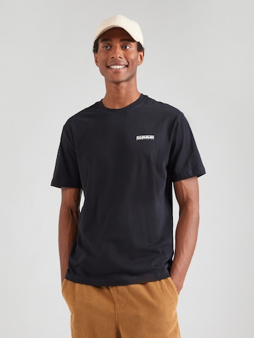 NAPAPIJRI - Camiseta 'S-GUIDE' en negro