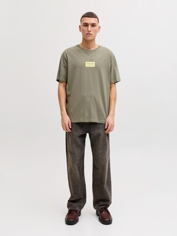 JACK & JONES T-Shirt 'JJFRANK' in Grau