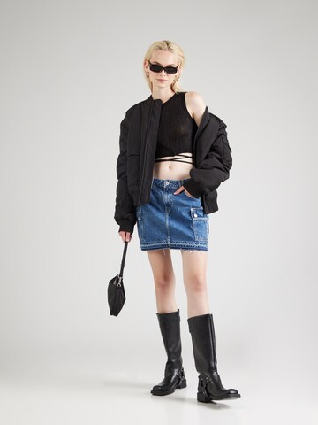 Jupe 'VIVETTE' GUESS en bleu