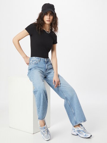 Wide Leg Jean 'CHRIS' ONLY en bleu