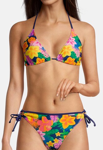 BECO the world of aquasports Triangle Bikini 'Summer Flowers' in Orange