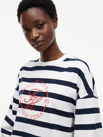 Tricou 'ROUNDAL' de la TOMMY HILFIGER pe alb