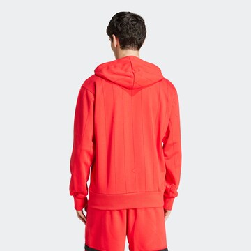 ADIDAS SPORTSWEAR Sportovní mikina 'Essentials' – červená