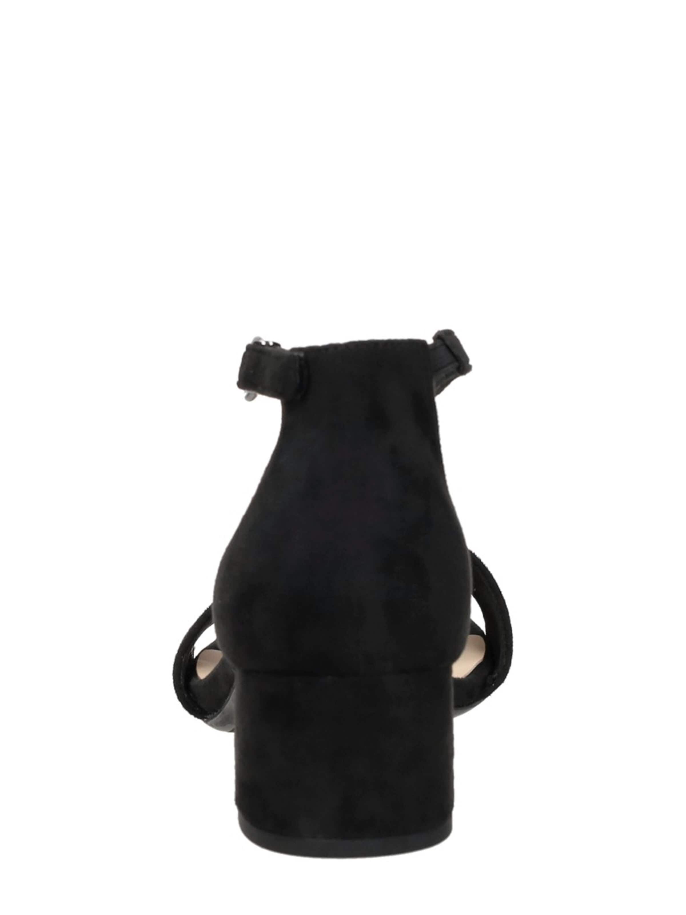 Tamaris Sandal 'Sandalen Hak' in Black