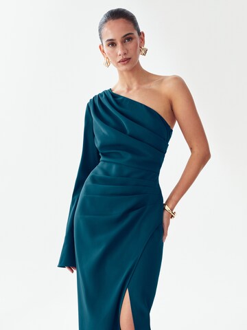 BWLDR Avondjurk 'Lois' in Blauw