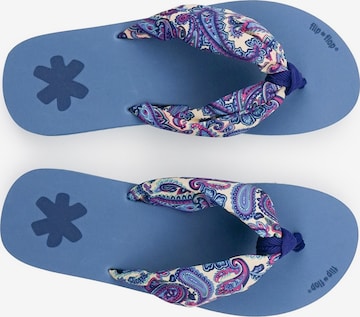 FLIP*FLOP T-Bar Sandals in Blue