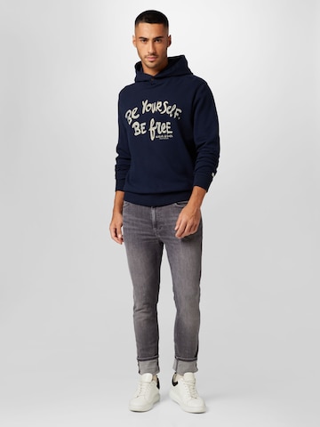 SCOTCH & SODA Sweatshirt in Blauw