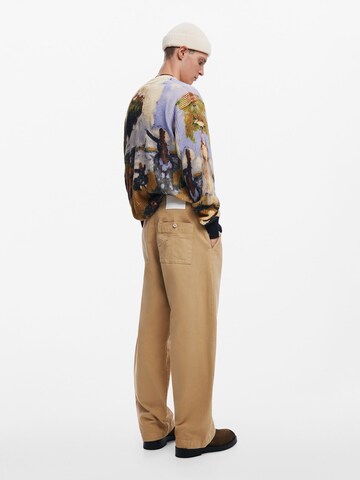 Desigual Regular Cargohose in Braun
