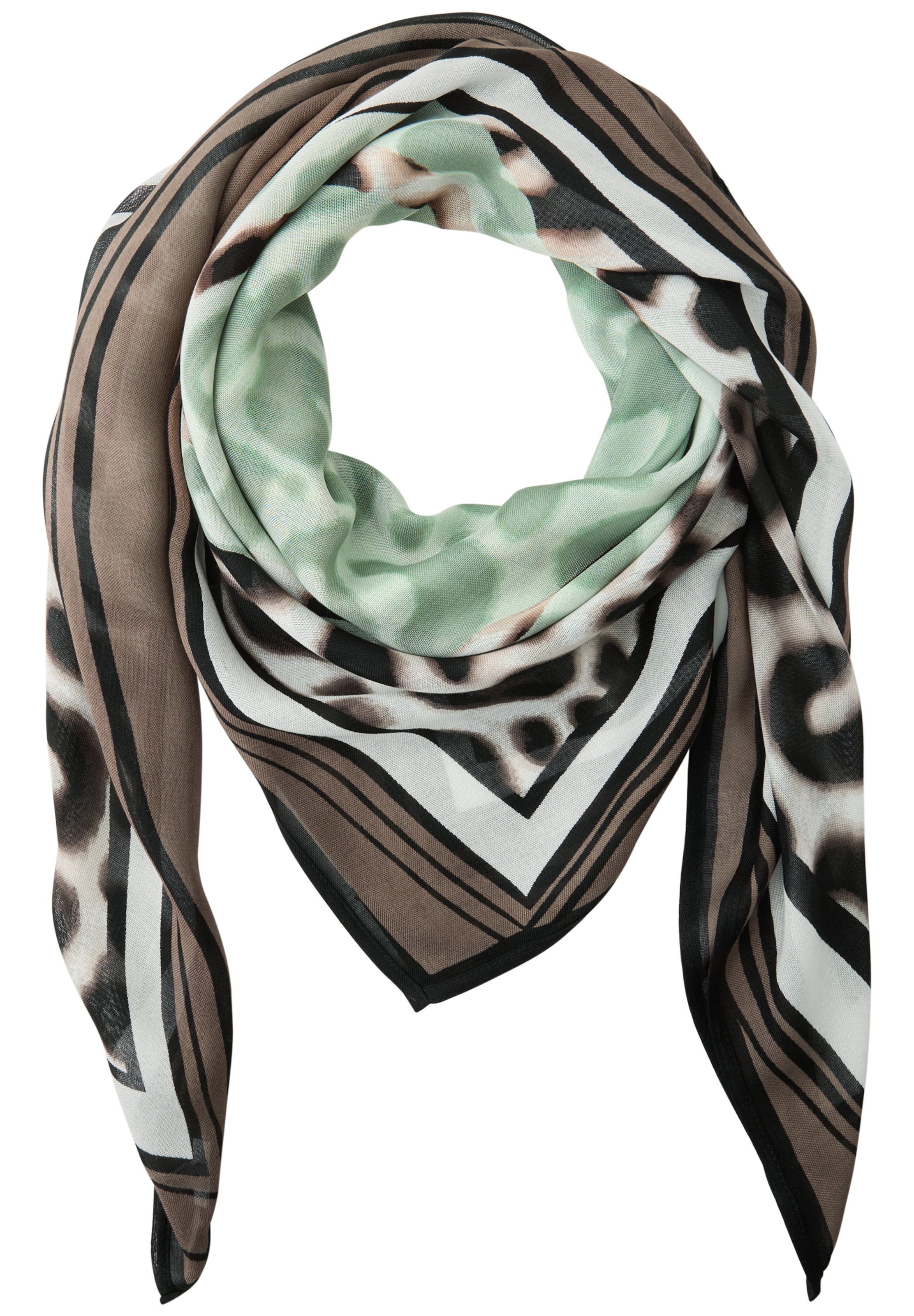 STREET ONE Tuch in Grün: Vorderseite