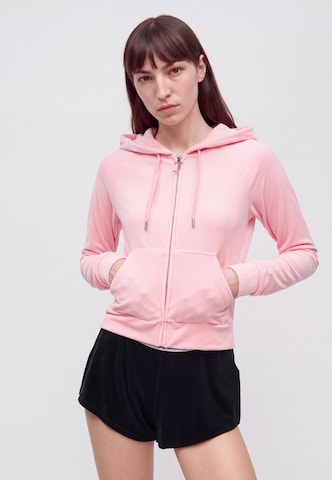 rozā Juicy Couture Tall Sportiska jaka 'MADISON': no priekšpuses