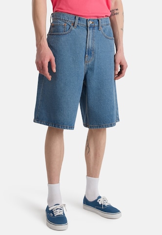 Baggy Jean 'Check-5' VANS en bleu : devant