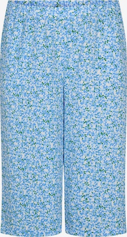 Wide leg Pantaloni 'Caanni' di Zizzi in blu: frontale