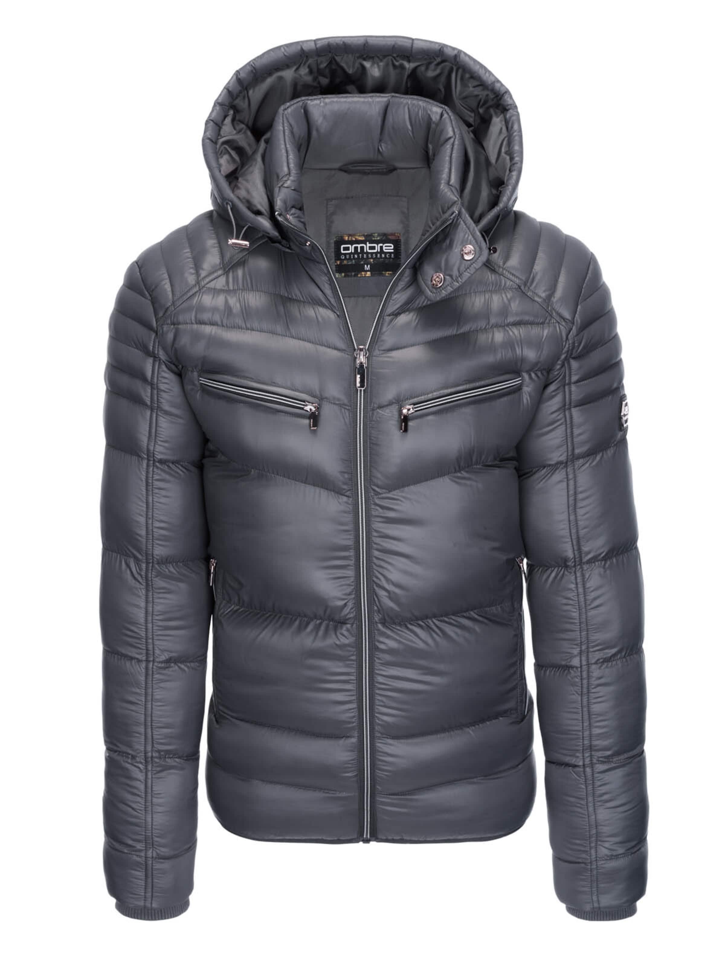 Ombre Veste mi-saison en graphite, Vue avec produit