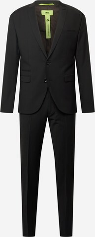 CINQUE Regular Suit in Black: front