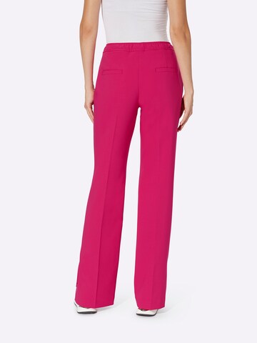 heine Flared Broek in Roze