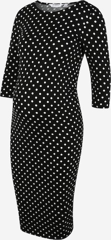 Dorothy Perkins Maternity Dress in Black: front
