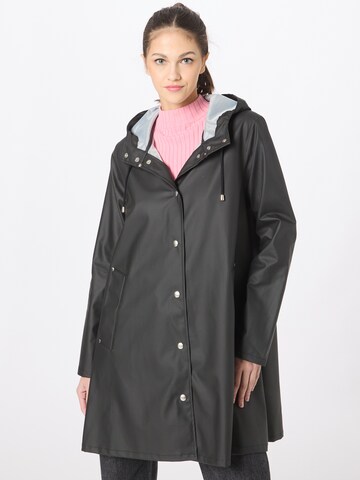 Stutterheim Přechodná bunda – černá: přední strana