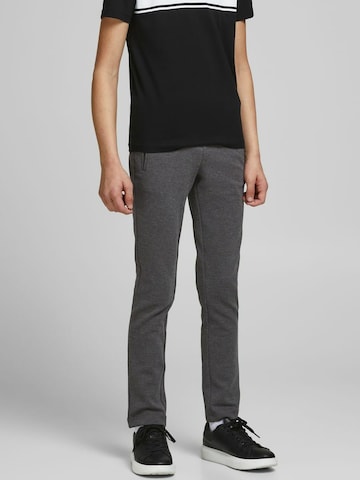 Jack & Jones Junior Regular Pants 'Vega Trash' in Grey: front