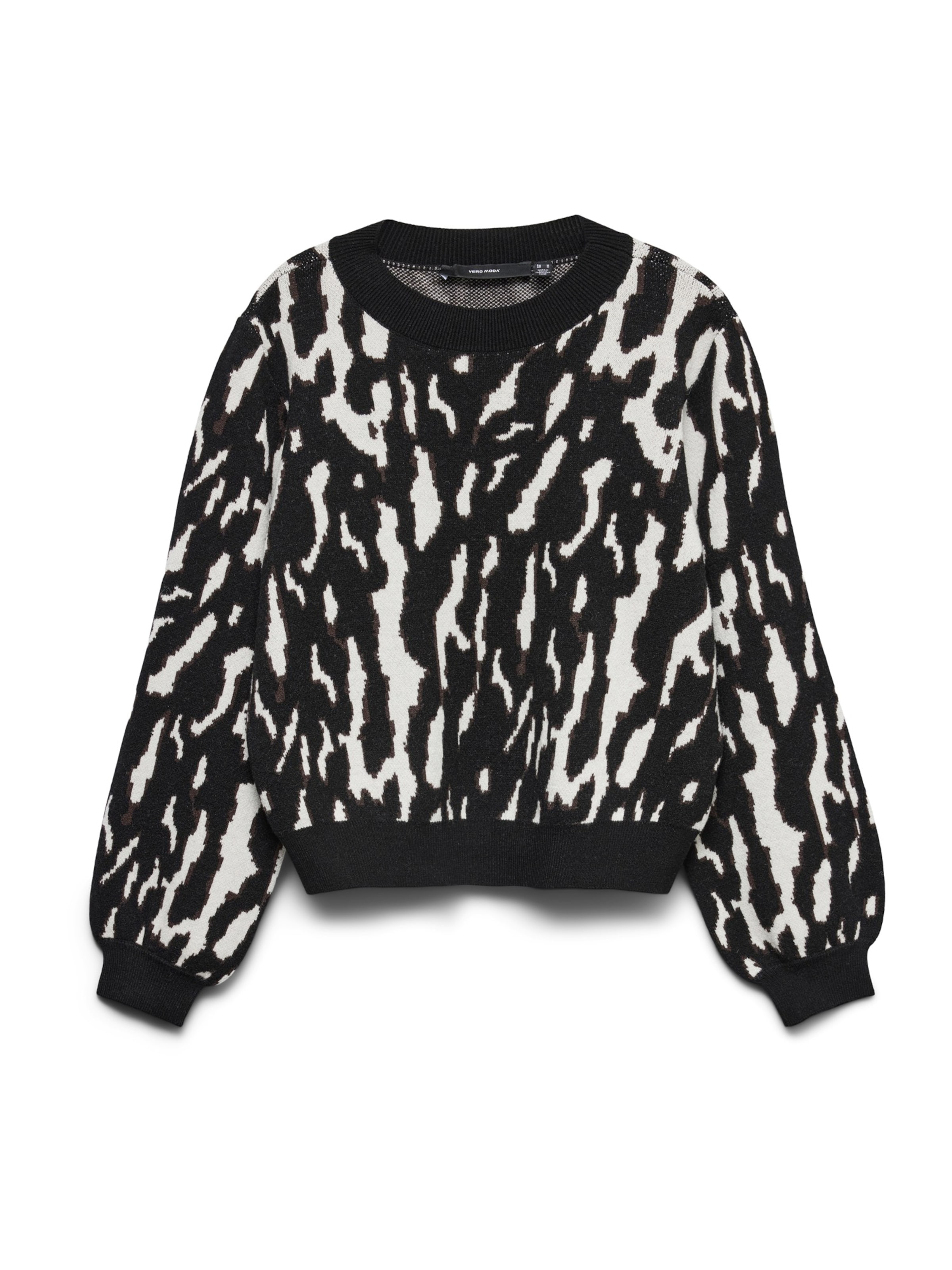 VERO MODA Sweater 'VMNANCY' in Black: front