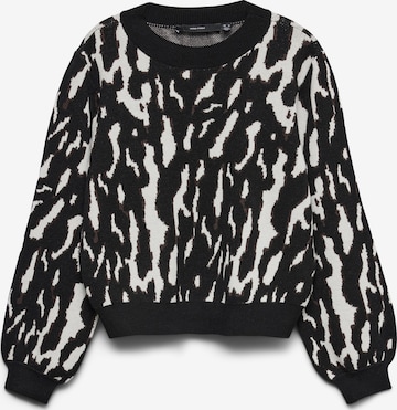VERO MODA Sweater 'VMNANCY' in Black: front