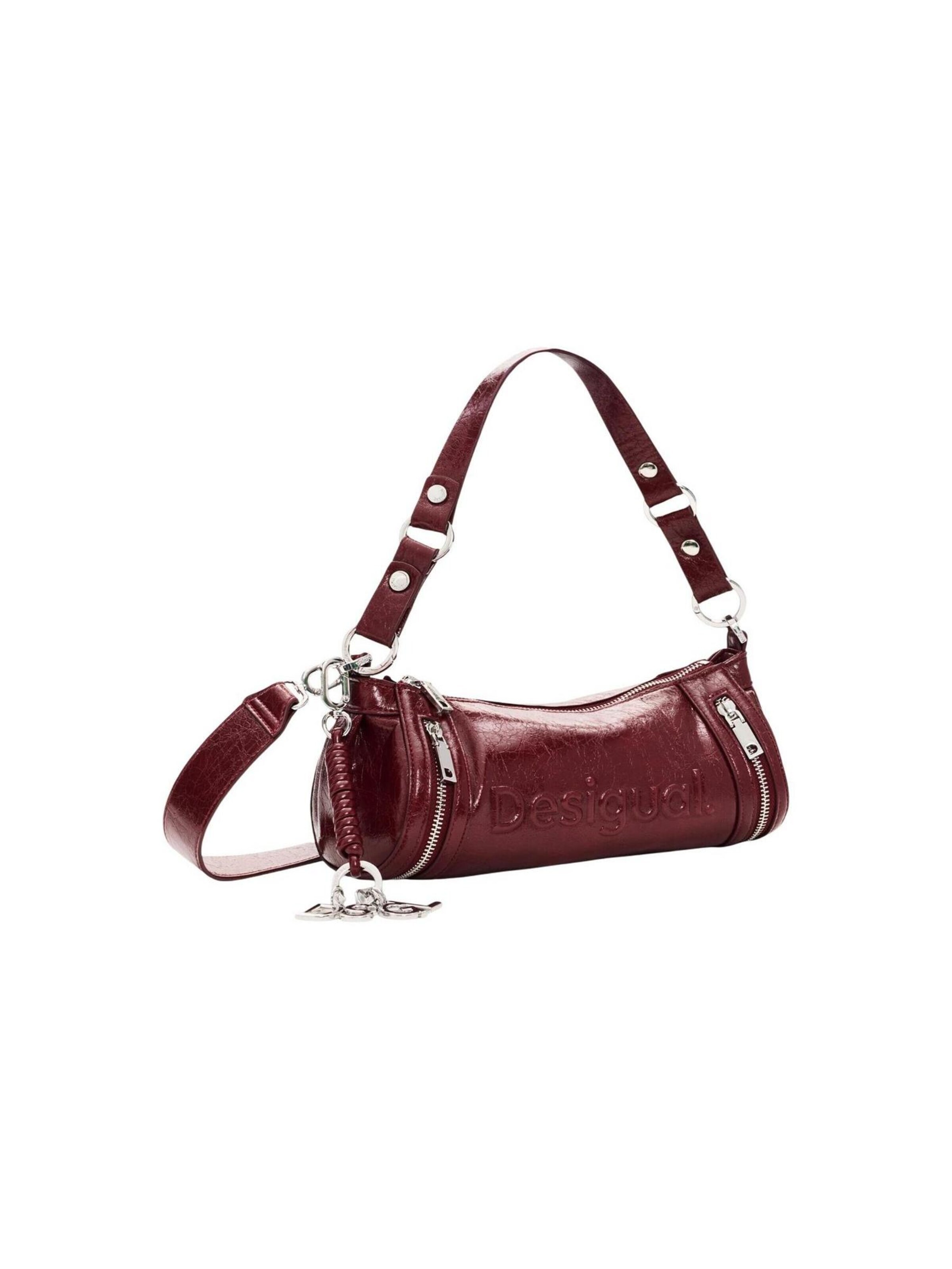 Desigual - Bolso de hombro en rojo