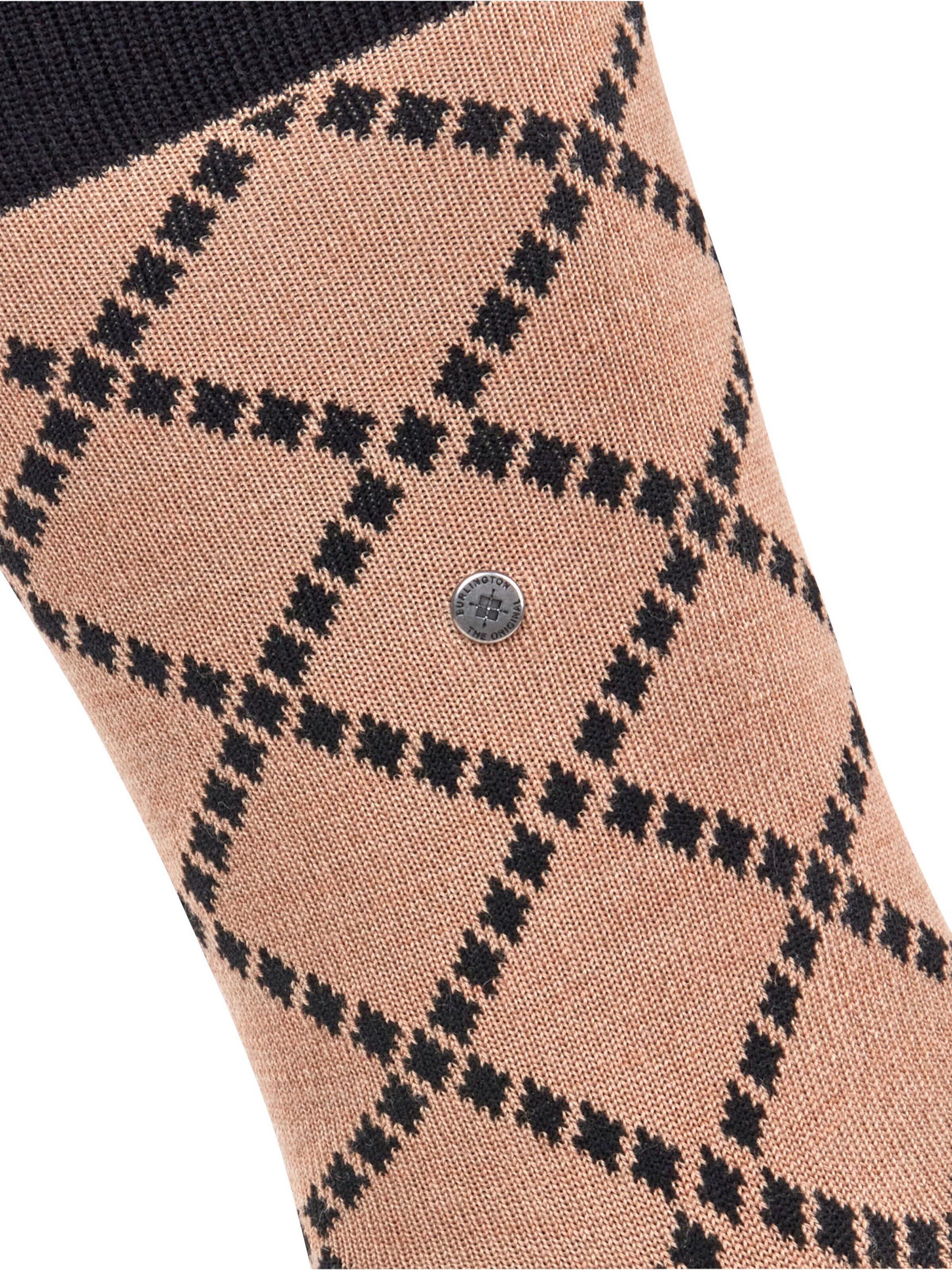 BURLINGTON Socks 'Ferry Road' in Beige