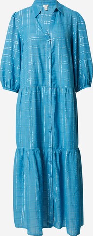 Robe-chemise River Island en bleu : devant