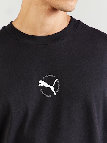 PUMA Μπλουζάκι σε μαύρο