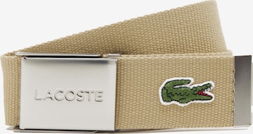 LACOSTE Gürtel in Beige: predná strana